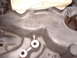 1969 Ford Torino - Cast iron intake manifold with Ford logo and part number C8OE-9425-C.