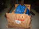 1956 Ford Crown Victoria - A Ford M-6010-A460 cylinder block is secured within a wooden crate, ready for transport or storage.