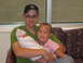 2001 Pontiac Trans Am - Family portrait with a newborn baby, older sister, and father.