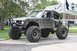 1984 Ford Bronco II - This heavily modified Ford Ranger pickup truck is equipped for off-road use with large tires and a reinforced exterior.