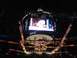 1996 Ford Bronco - A view of the UFC octagon and scoreboard during a fight, with arena lighting illuminating the structure.