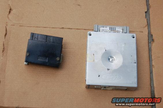 Ford electronic control unit and its wiring harness connector