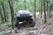 1984 Ford Bronco II - Modified Jeep Grand Cherokee ZJ navigates a challenging rocky off-road course.