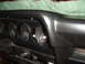 1973 Ford Ranchero - The interior dashboard of a 1973 Ford Ranchero displays its gauges and radio unit.