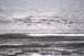 1990 Chevrolet Suburban - The image shows a body of water with ripples, meeting a dark, textured shoreline under an overcast sky.