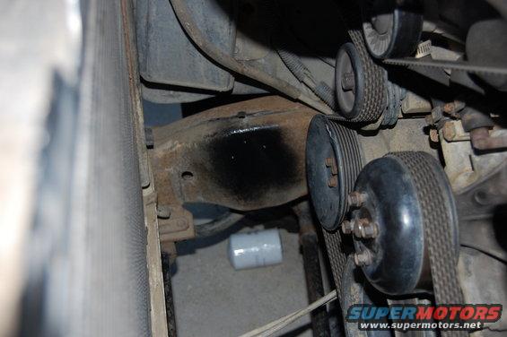 A quick shot of paint to prevent rust.