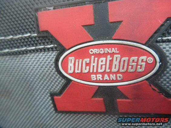 Original BuchetBoss Brand logo on textured material