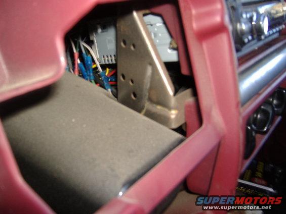 1995 Ford F-150 steering column wiring harness with blue and red connectors
