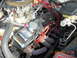 1988 Chevrolet Monte Carlo - Close-up view of a vehicle's engine bay, showing various components and wiring.