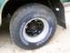 1989 Ford Bronco - Close-up of a wheel and tire, showing "WORKHORSE" and "GOOD YEAR RADIAL" branding.