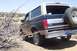 1995 Ford Bronco - This 1995 Ford Bronco is seen from the rear, equipped with a spare tire and California license plates.