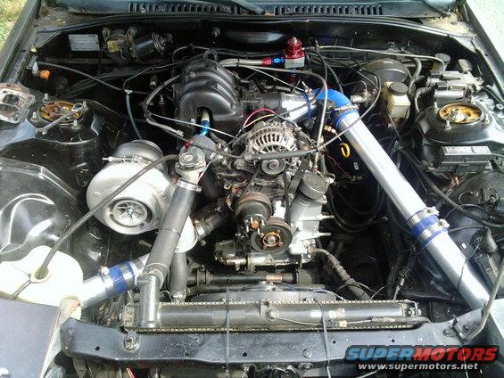Bay with new turbo