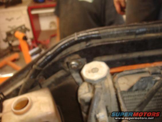 Engine bay components with Supermotors.net logo