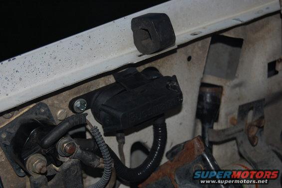 dsc_0618.jpg should've checked for clearance first. The hood hinge hit the fuse holder when the hood was closed, causing this damage.