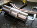 1996 Ford Bronco - Custom shock absorber assembly with braided hose and metal fittings.