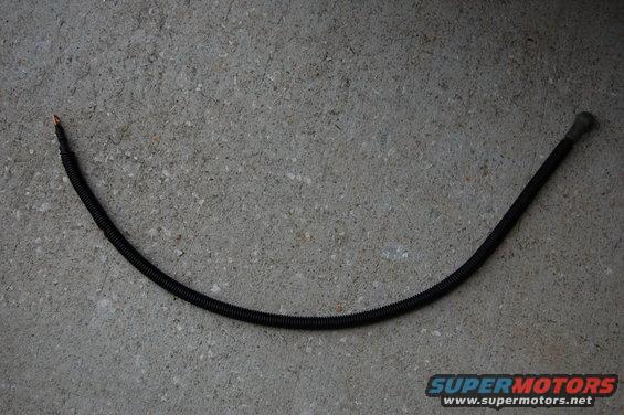 dsc_0640.jpg Completed charge cable. dielectric grease and 2 layers of heat shrink on both ends. cable wrapped in wire loom and boot installed.