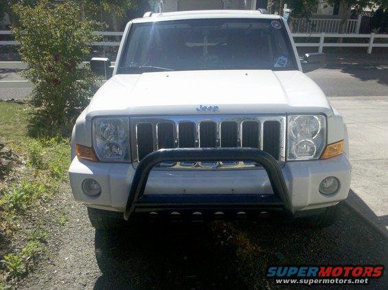 front bully bars added