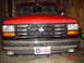 1989 Ford Ranger - Rusty on April 18, 2010 after installing the driving lights.