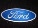 1973 Ford Ranchero - Close-up of a Ford logo patch, likely for apparel or an accessory.
