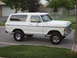 1978 Ford Bronco - This 1978 Ford Bronco is shown from the side, its classic body style and chrome accents.