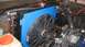 1968 Ford Ranchero - Another shot of the hot blue fan shroud.