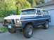 1979 Ford Bronco - there she is, in all her glory. still need to deal with the rust over the rear wheel. for now, a couple coats of paint…