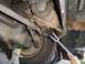 1995 Ford Bronco - My bro with the pickle fork... only now do I realize this is a very destructive tool. Next time it will be a puller for sure... but new S.A…