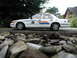 2001 Audi A4 - This model car depicts a Canadian police vehicle with distinctive livery and markings.
