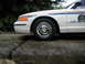 2001 Audi A4 - This is a model of a police car, likely a Ford Crown Victoria, with police markings and an RCMP crest visible.