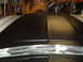1973 Ford Ranchero - Front view of a 1973 Ford Ranchero's hood and windshield wipers.