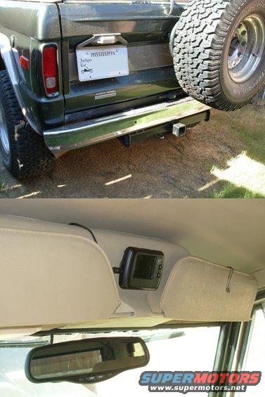 backupcamera.jpg Just a cheapo wireless camera system, but it really helps Frank hook up his 4-wheeler or boat trailer.  It was also useful wheeling at OCBR09.  The compass/thermo/dimming mirror is nice, too.

[url=http://www.supermotors.net/registry/media/820695][img]http://www.supermotors.net/getfile/820695/thumbnail/swingawaybk.jpg[/img][/url]