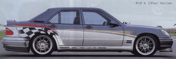 190E WITH EXTENSIVE BODY MODS