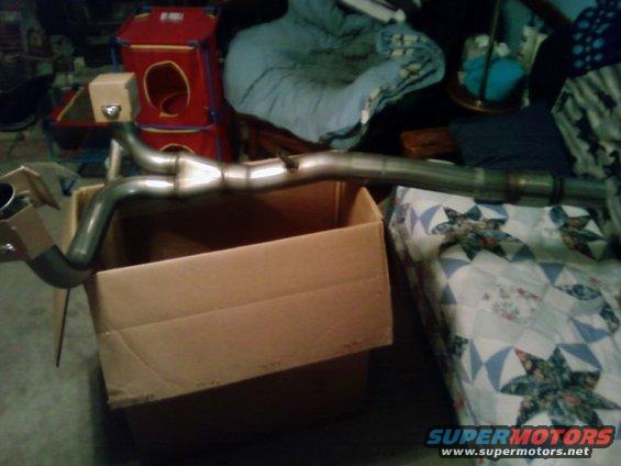 Bassnai 3" Y-Pipe stainless