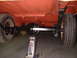 1964 Ford Fairlane - Rear axle and suspension components of a vehicle, undergoing maintenance or repair.