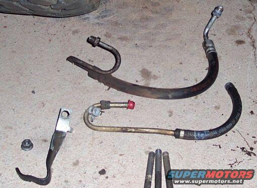 sag-swap-009.jpg NOT used.  Top: Bronco high pressure hose, below: van return line