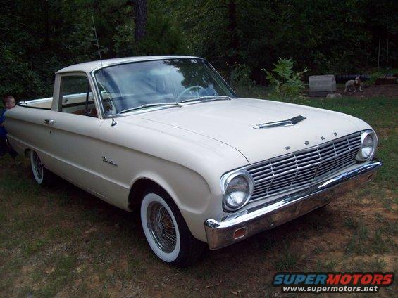 rancherofalcan.jpg 1963 ranchero My grandfather had one as I was growing  up now I am a grandfather so had to have it. original motor  and auto transmission gets good gas mileage great ride