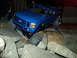 2008 Ford F-250 - RC truck modeled after a 2008 Ford F-250 navigates a rocky obstacle course.