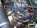 1995 Ford Bronco - Close-up view of an engine bay, highlighting the spark plug wires and other engine components.