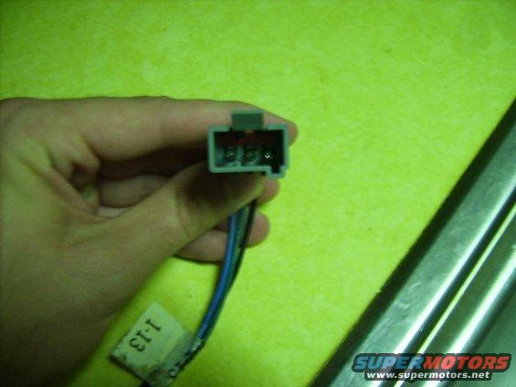 Fuel Flow/Speed Sensor Connector (88)