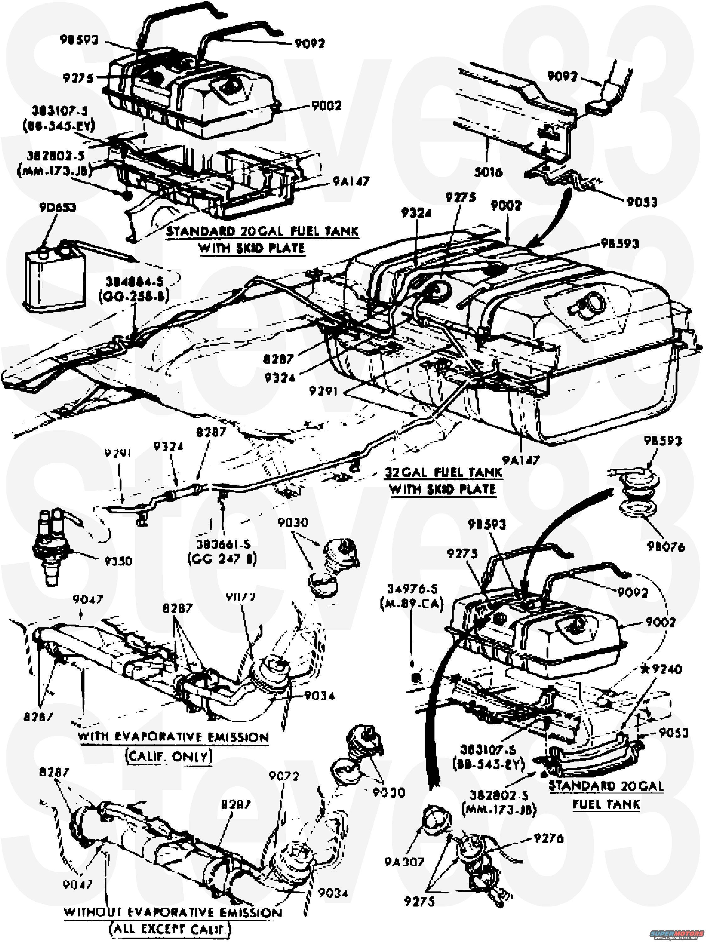 1983 Ford bronco engine diagram #5