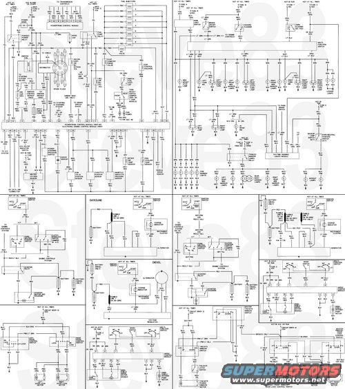 wiring9295.jpg '92-95 F-series & Bronco Wiring (all '85-96 EFI trucks similar)
IF THE IMAGE IS TOO SMALL, click it.

See also:
http://www.revbase.com/BBBMotor/Wd
[url=http://www.supermotors.net/registry/2742/84974-4][img]http://www.supermotors.net/getfile/1067160/thumbnail/intro01.jpg[/img][/url] . [url=http://www.supermotors.net/registry/media/849725][img]http://www.supermotors.net/getfile/849725/thumbnail/fusesblades.jpg[/img][/url] . [url=http://www.supermotors.net/registry/media/830776][img]http://www.supermotors.net/getfile/830776/thumbnail/fusiblelinkrepair.jpg[/img][/url] . [url=http://www.supermotors.net/registry/media/832986][img]http://www.supermotors.net/getfile/832986/thumbnail/bulbsfuseswire.jpg[/img][/url]

https://www.fleet.ford.com/truckbbas/non-html/1997/c37_39_p.pdf

For '79 & similar trucks, see:
http://www.supermotors.net/registry/24302/78593-2