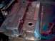 1972 Ford Ranchero - cast alloy M/T logo, roller rockers & poly locks on screw-in studs fit under these