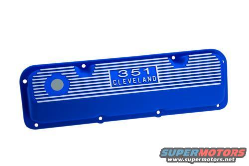 fordracing351blue.jpg Ford Racing '351 Cleveland' logo 
cast alloy, also in polished and black