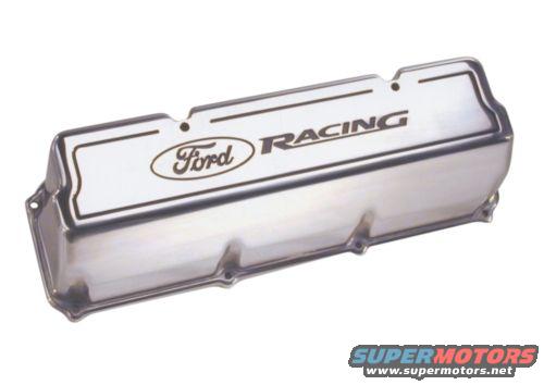 tall 'Ford Racing' logo 
cast alloy, also low version