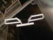 2004 Harley-Davidson Fat Boy - A white PVC pipe structure is shown, possibly a custom part or DIY project.