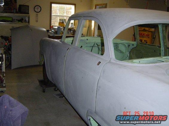 test-fit-fenders-and-doors.jpg Test fit up of fenders and doors.  Not perfect but will have to do