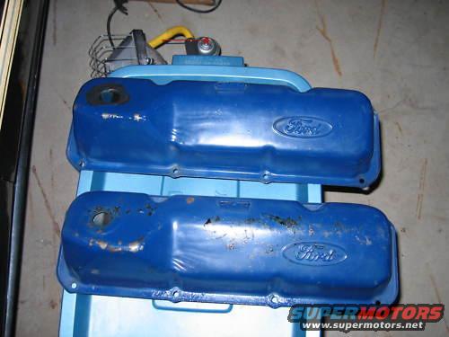 production Ford 'oval' covers