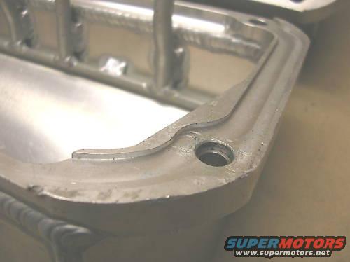 flanges are milled to retain gaskets 
and bolt holes have steel inserts 