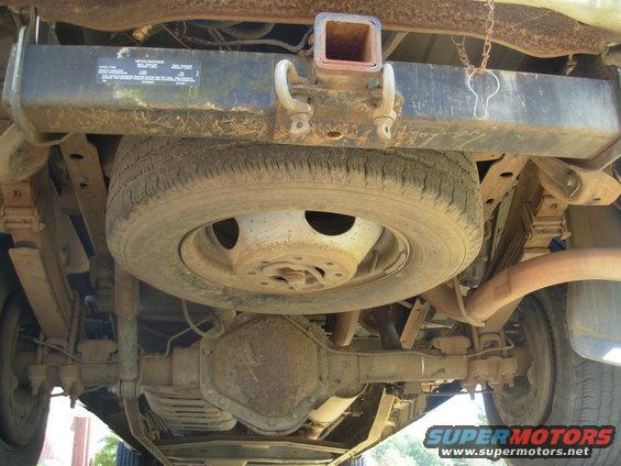 07spare04.jpg This factory Cl.IV receiver has been replaced with a new Curt Cl.V.

All 7 tires are Michelin X-Radial 225/75R16; Spare dated 2004

SOLD
1997 Chevy K3500 Silverado 205Kmi 4WD 1-ton dually

E-mail me thru my profile here or search CraigsList Memphis.
NEVER WRECKED - NO MAJOR REPAIRS
Most service was done at the dealership.
- 6.5L TurboDiesel (no smoke/leaks/rattles/squeaks)
- 4L80-E
- 4.10 PosiTrac 14-bolt 10.5&quot; FF DRW
- Light Autumnwood (camper matches)
- tilt cruise cassette PW/PL/PM/RKE
- leather steering wheel & shifter
- autodimming compass RV mirror
- single 34 gal tank
- new Curt Class V hitch receiver 
- factory skid plates (no scars)
- 7 Michelin X-Radials LT225/75R16
- 2 new batteries 2012 with stainless studded terminals

New Dorman LLT FSD 2013
Reman HydroBoost 2012
New injection pump 2010
New drivebelt 2010
New driver's inside door handle 2012
Trans flush 2010
New rear brake cylinders & shoes, axle seals 2010
New A/C compressor
New master cylinder 2009
New vacuum pump 2005
Ball joints & pitman arm 2004