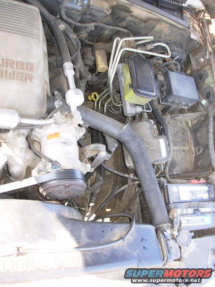 19engl.jpg SOLD
1997 Chevy K3500 Silverado 205Kmi 4WD 1-ton dually 

It doesn't smoke, shake, rattle, squeak, leak, pull, drift, or smell like diesel inside or out, running or stopped, even when accelerating hard.  It doesn't stall, sputter, miss, or take more than 3 sec of cranking to start.  The only smoke is when it's started ice-cold - just a brief white puff.  See the 1st caption for the list of modifications.

It has almost every option (see RPO codes in a later photo & caption), and everything still works just like new:
A/C
ABS
RKE
Interval wipers
Cruise control
Stereo cassette
Gauges & warning lights
Interior & exterior lights

E-mail me thru my profile here or search CraigsList Memphis.
NEVER WRECKED - NO MAJOR REPAIRS
Most service was done at the dealership.
- 6.5L TurboDiesel (no smoke/leaks/rattles/squeaks)
- 4L80-E
- 4.10 PosiTrac
- Light Autumnwood (camper matches)
- tilt cruise cassette PW/PL/PM/RKE
- leather steering wheel & shifter
- autodimming compass RV mirror
- single 34 gal tank
- dual 105A alternators (shown in a later pic)
- new Curt Class V hitch receiver 
- factory skid plates (no scars)
- 7 Michelin X-Radials LT225/75R16
- 2 new batteries 2012 with stainless studded terminals

New Dorman LLT FSD 2013
Reman HydroBoost 2012
New injection pump 2010
New drivebelt 2010
New driver's inside door handle 2012
Trans flush 2010
New rear brake cylinders & shoes, axle seals 2010
New A/C compressor
New master cylinder 2009
New vacuum pump 2005
Ball joints & pitman arm 2004